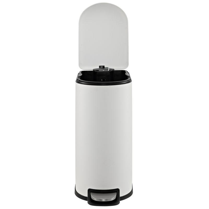 happimess Roland Steel Step On Trash Can & Reviews | Wayfair