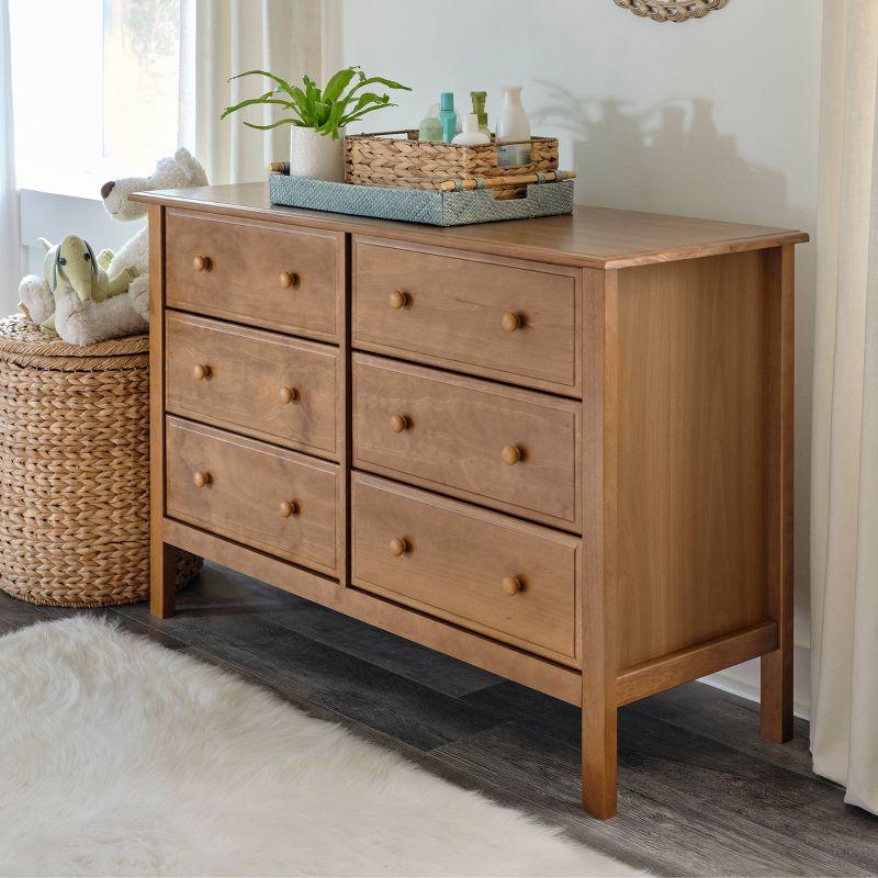 Jayden 6 Drawer 48" W Double Dresser