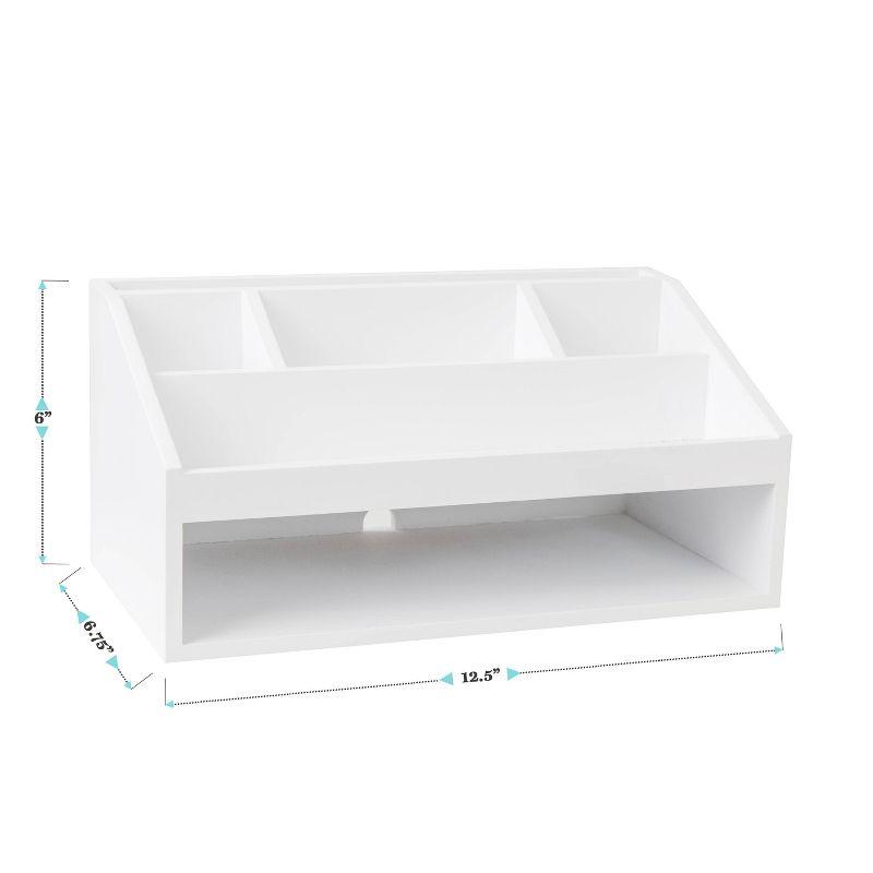 Martha Stewart Thomas Martha Stewart Wooden Office Desktop Organizer