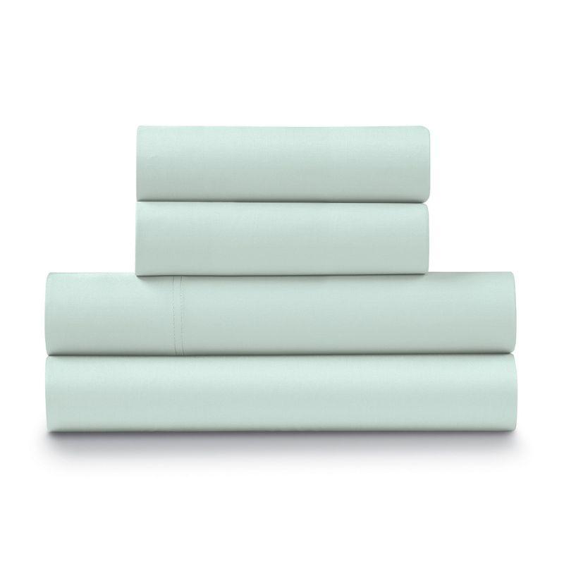 Luxe Cotton Percale Crisp and Cool Sheet Set