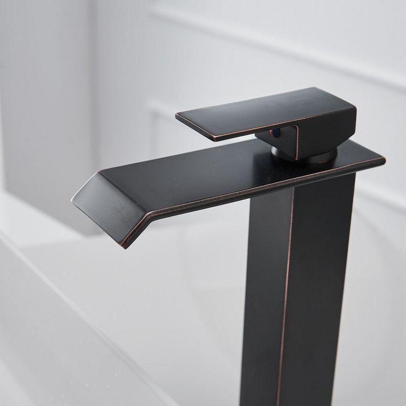 Vessel Sink Faucet Single-handle Bathroom Faucet with Drain Assembly