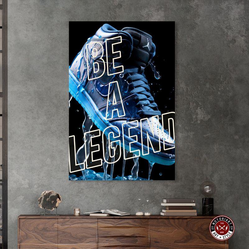 Notori Art Notoriart Be A Legend Sneaker Drip Gallery Sneaker 1 Piece, Gallery
