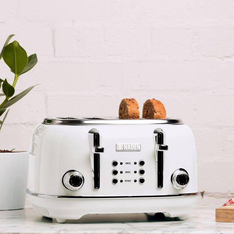 HADEN Heritage Ivory 4-Slice Toaster