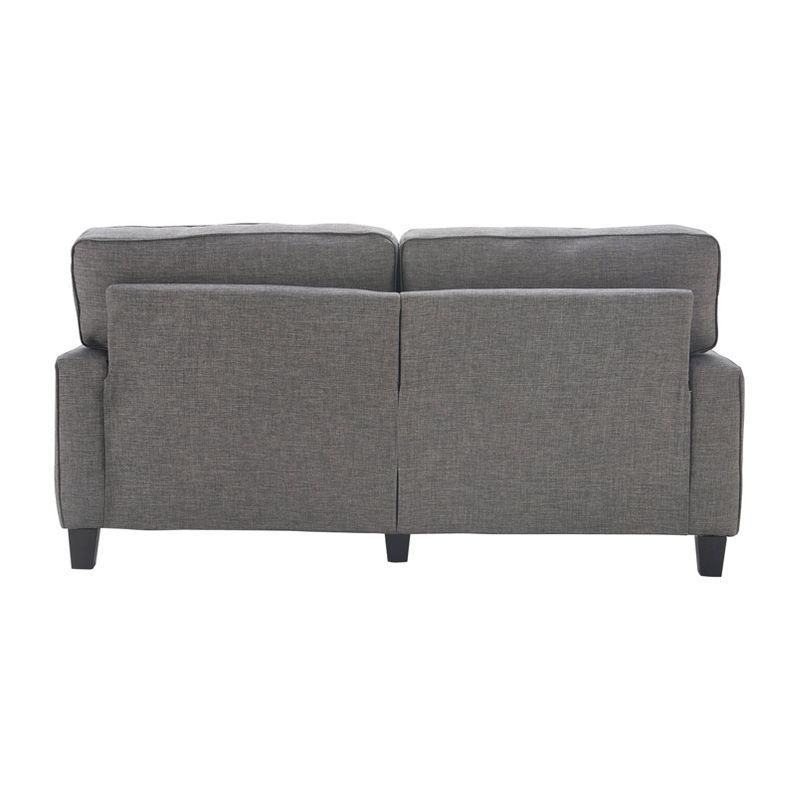 Serta Palisades Upholstered Tool-Free Assembly Straight Arm 73" Sofa for Living Room