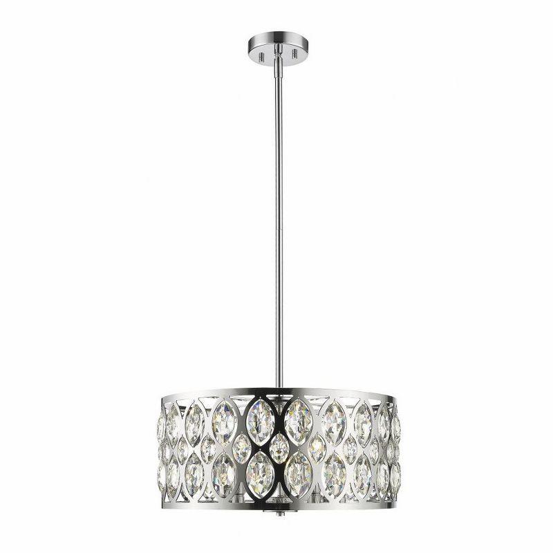 Z-Lite Dealey 5 - Light Chandelier in  Chrome