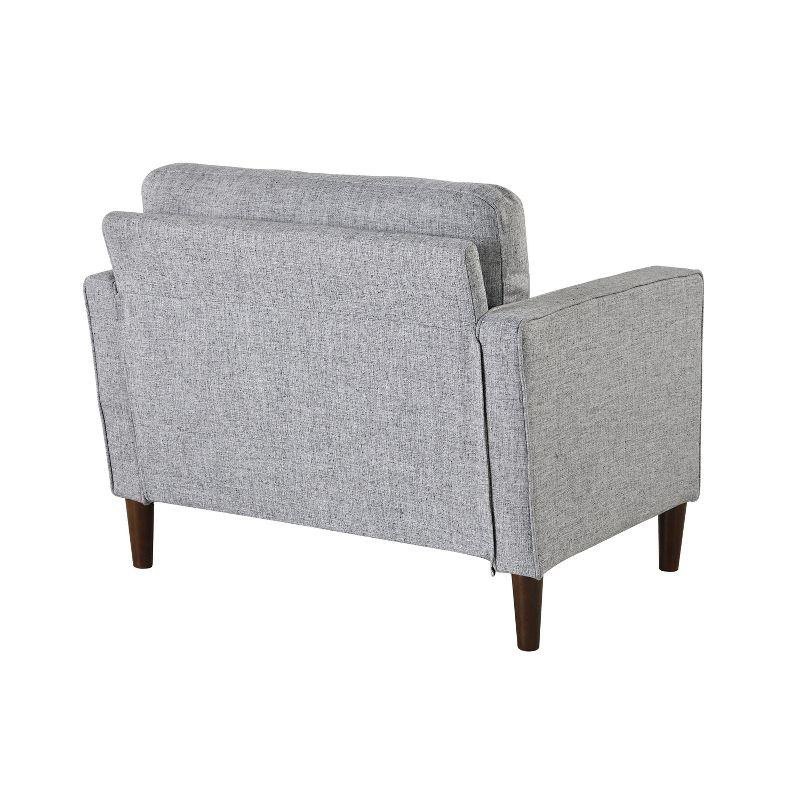 Lifestyle Solutions Giovanni Chair Woven Light Gray