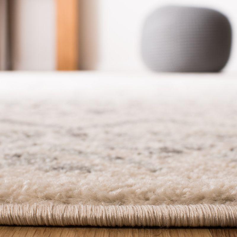 Tulum TUL268 Power Loomed Area Rug - Ivory/Grey - 8'x8' - Safavieh.