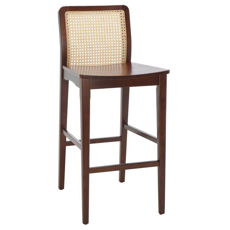 Benicio Rattan Bar Stool (Set Of 2)  - Safavieh