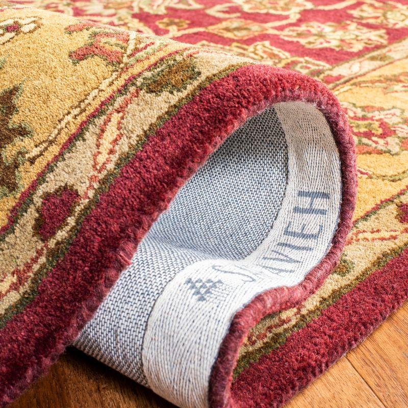 Golden Jaipur GJ250 Hand Tufted Area Rug - Burgundy/Gold - 5'x8' - Safavieh.