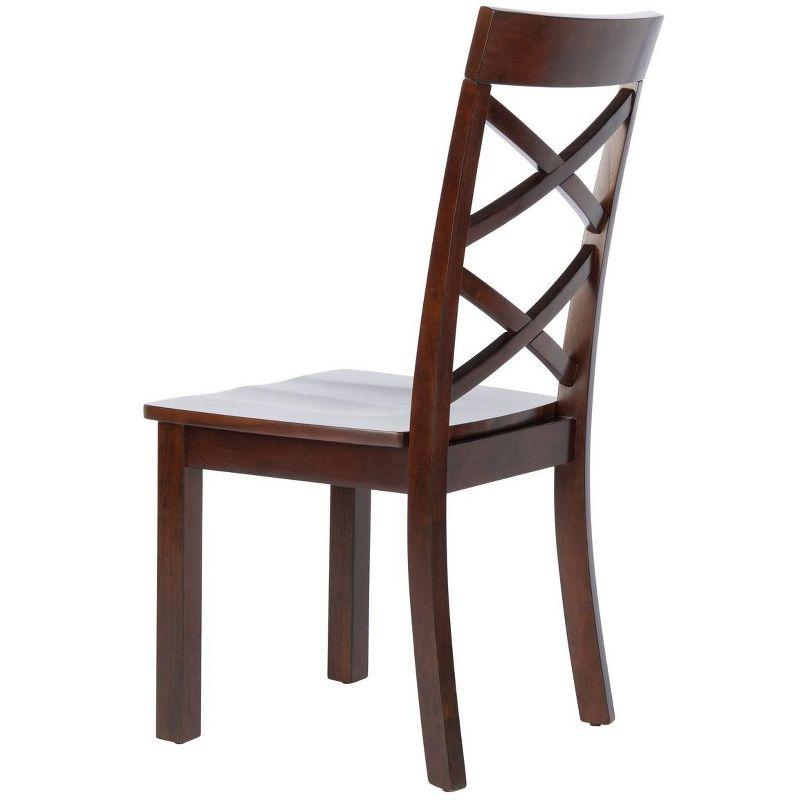 Ainslee Dining Chair (Set of 2) - Brown - Safavieh