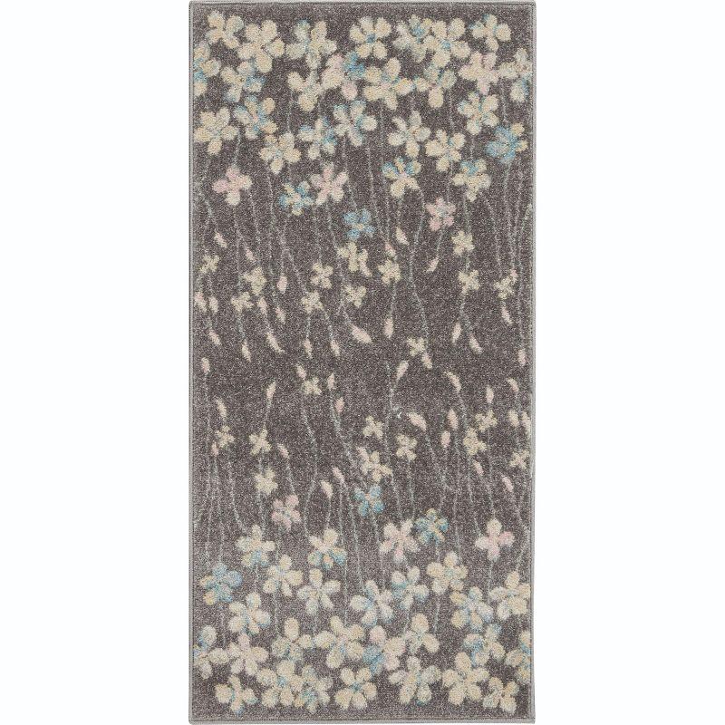 Nourison Tranquil Bohemian Botanical Bloom Area Rug