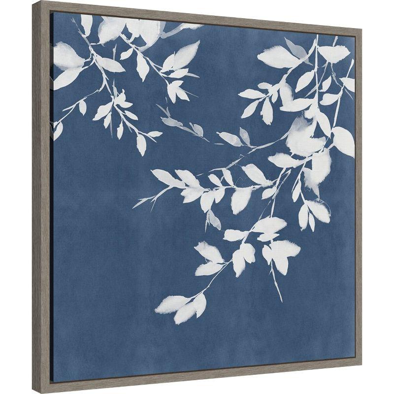 Amanti Art Indigo Sky I by Isabelle Z Canvas Wall Art Print Framed 22 x 22-in.