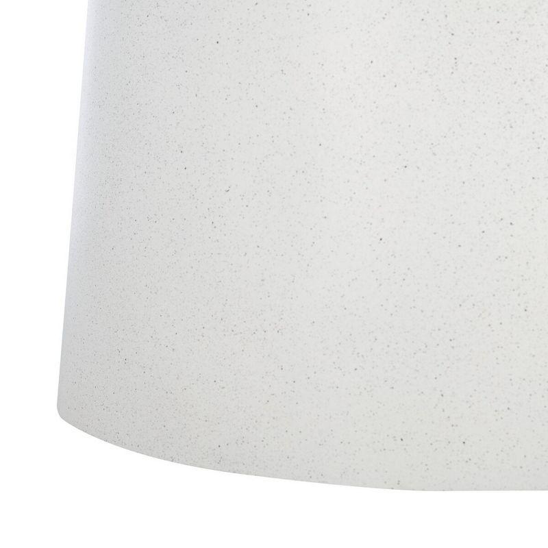 Jaria Faux Concrete Coffee Table - White - Safavieh