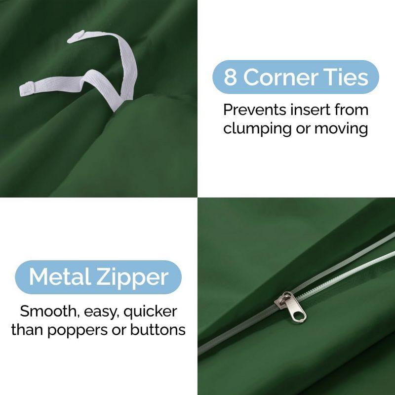 CGK Linens Premium Hotel Quality Soft & Cooling Duvet Cover Set