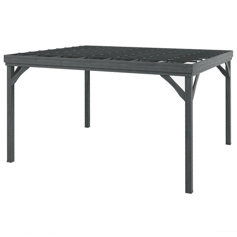 Outsunny Solid Wood Pergola