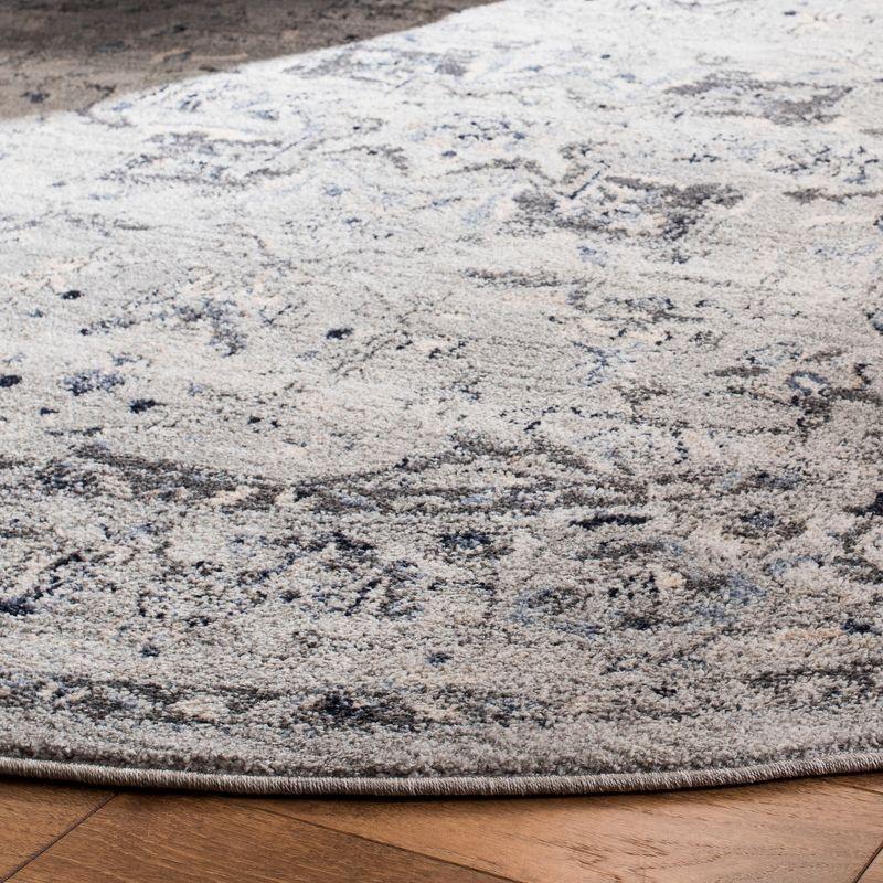 Charleston CHL411 Loomed Indoor Area Rug - Grey/Dark Grey - 5'3"x7'6" - Safavieh