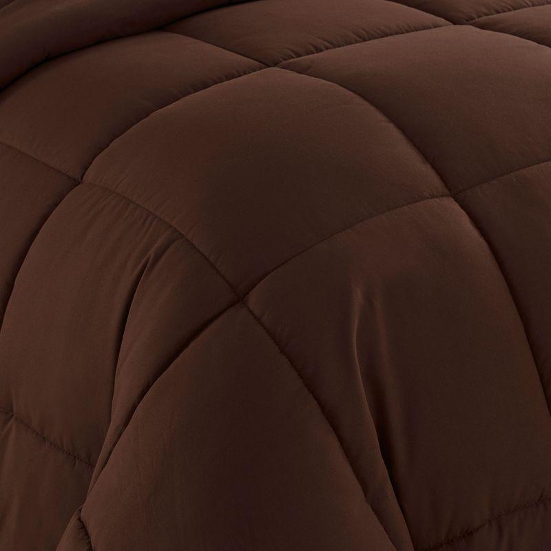 Down Alternative All-Season Comforter by Sweet Home Collection® - Queen, Brown