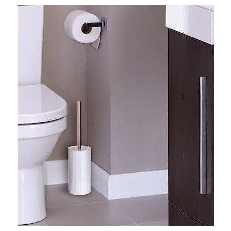 Creative Scents Estella Free Standing Toilet Brush and Holder