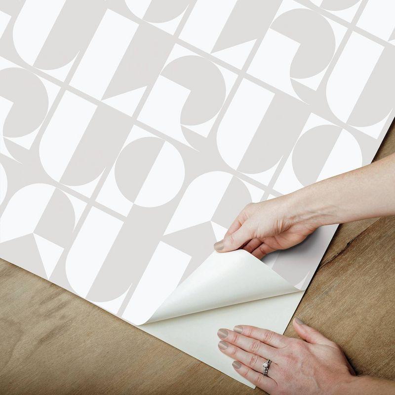 RuDeco 18' L x 20.5" W Peel and Stick Wallpaper