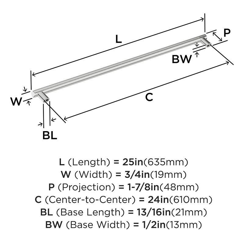 Bronx 24 inch (610mm) Center-to-Center