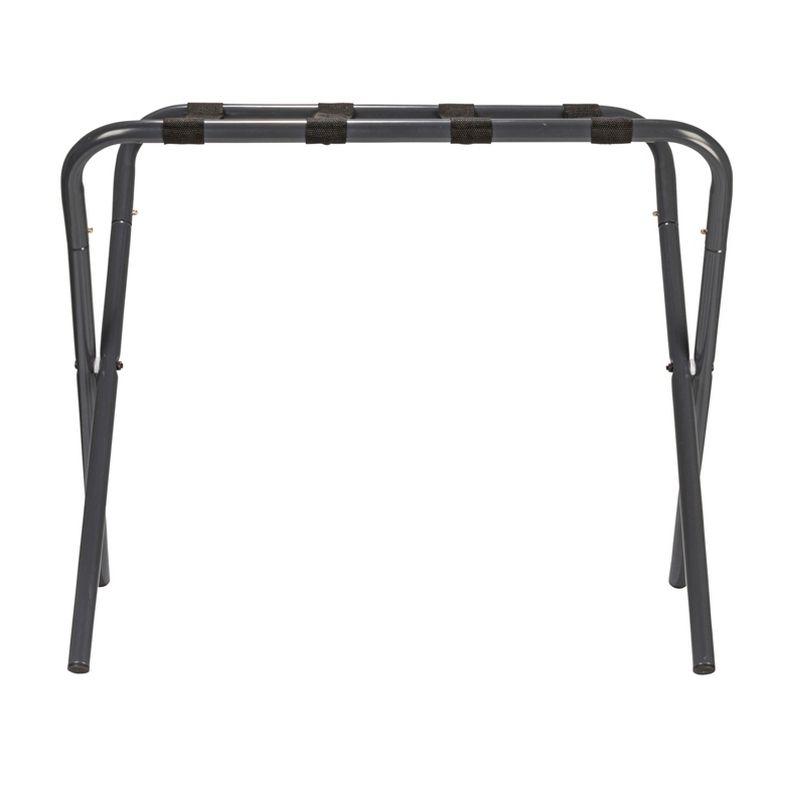 Household Essentials Folding Metal Luggage Rack