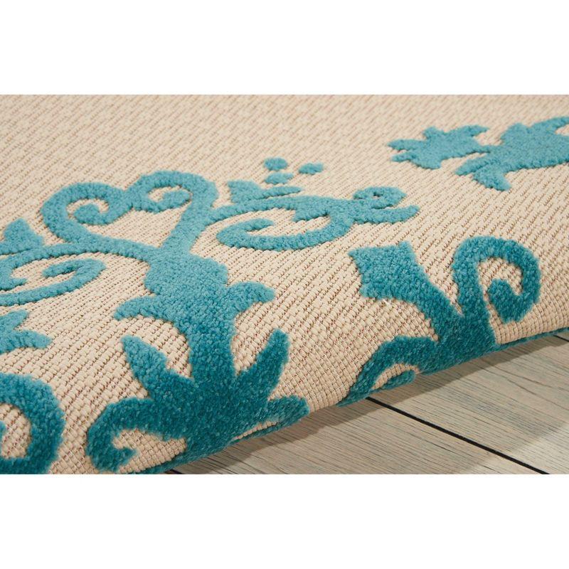 Aqua Breeze Easy-Care 8' x 10' Synthetic Rectangular Rug