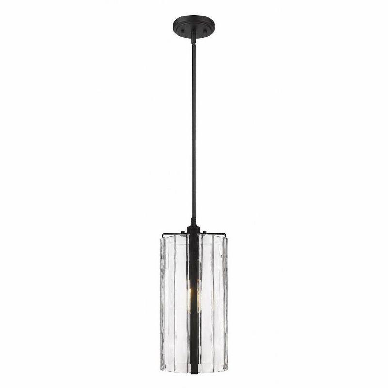 Z-Lite Alverton 1 - Light Pendant in  Matte Black