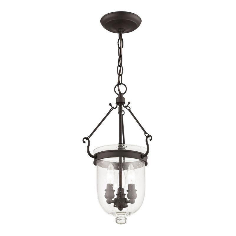 Livex Lighting Jefferson 3 - Light Chandelier in  Bronze
