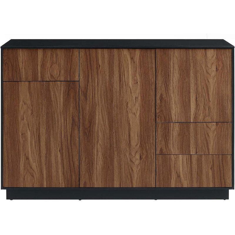 Holden 47" Brown Black Wood Grain Sideboard