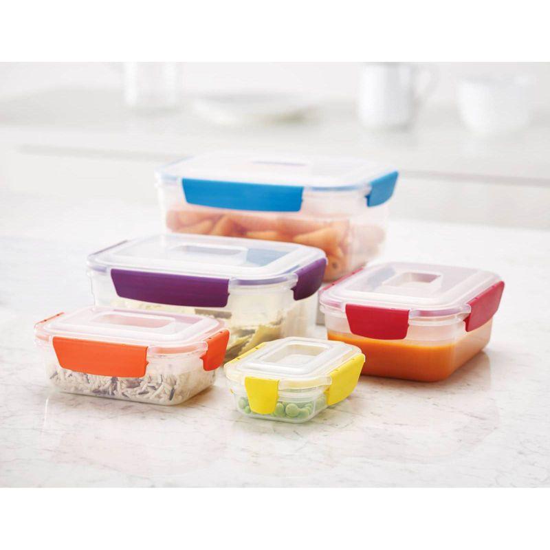 Joseph Joseph Nest Lock 10-Piece Food Storage Containers, BPA Free