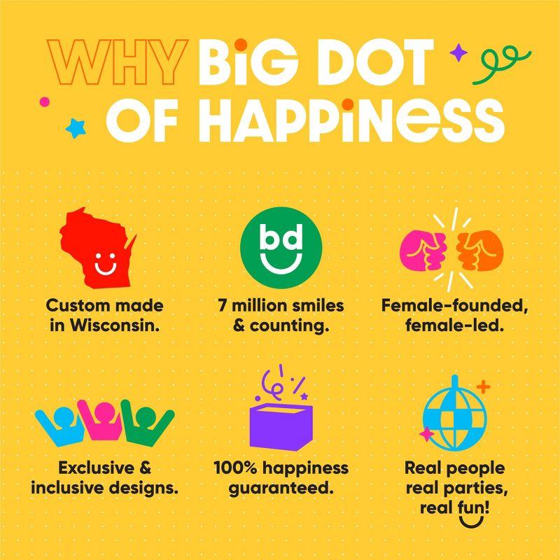 Big Dot of Happiness The Big Game - Commercial Bingo Cards and Markers - Football Party Shaped Bingo Game - Set of 18