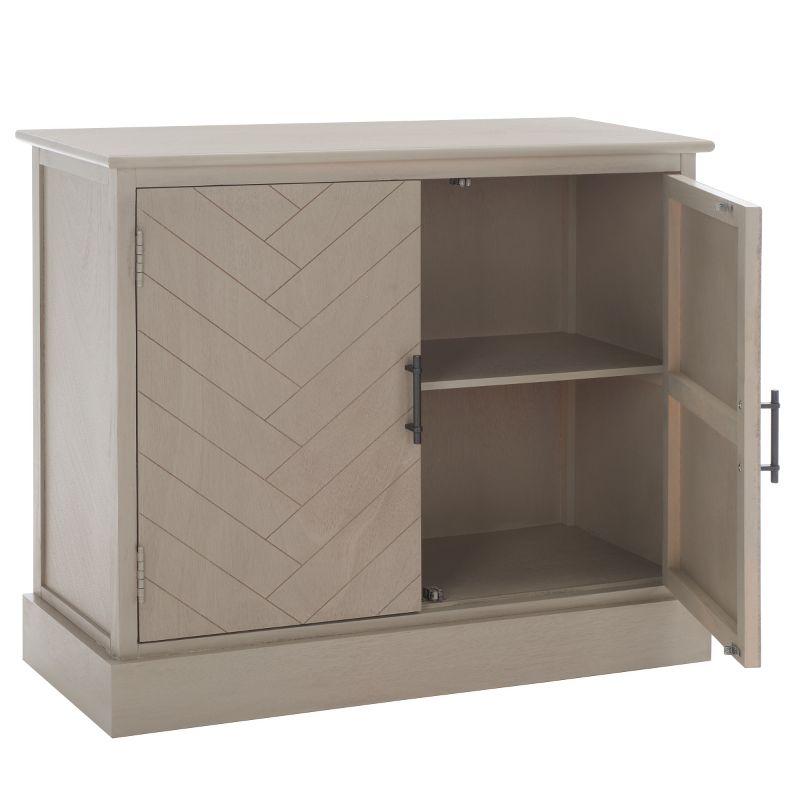 Peyton 2 AH326Door Sideboard - CNS5712D - Grey - Safavieh