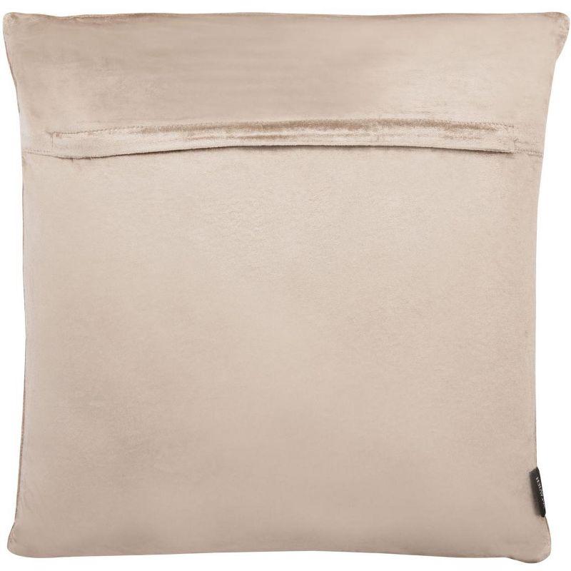 Laken Embroidered Velvet Throw Pillow