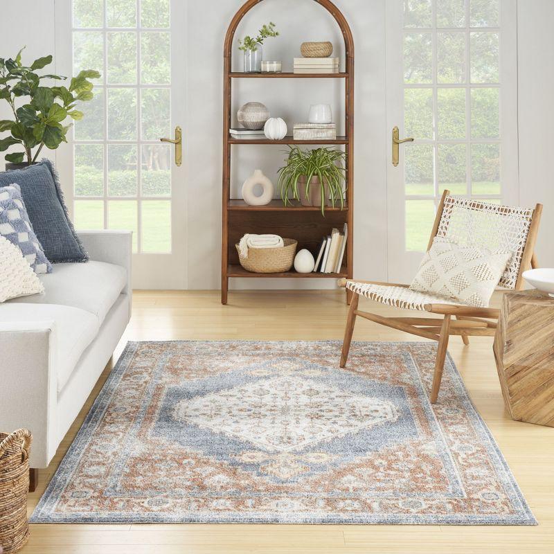 Nourison Washable Astra Vintage Persian Indoor Flatweave Area Rug