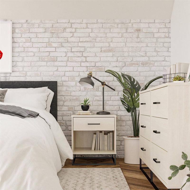Kelly 1 - Drawer Nightstand