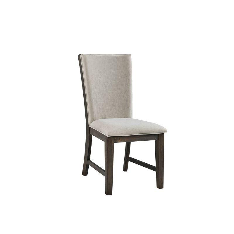 Jasper Upholstered Side Chair Set Toasted Walnut - Picket House Furnishings: Comfortable Seating for Dining Room