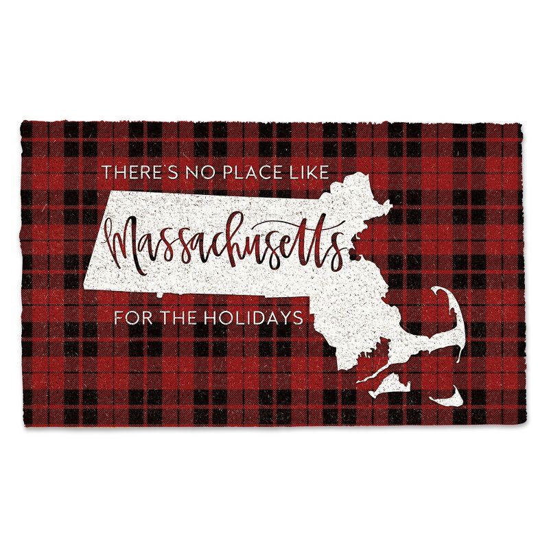 The Holiday Aisle® Durvish Christmas Outdoor Doormat