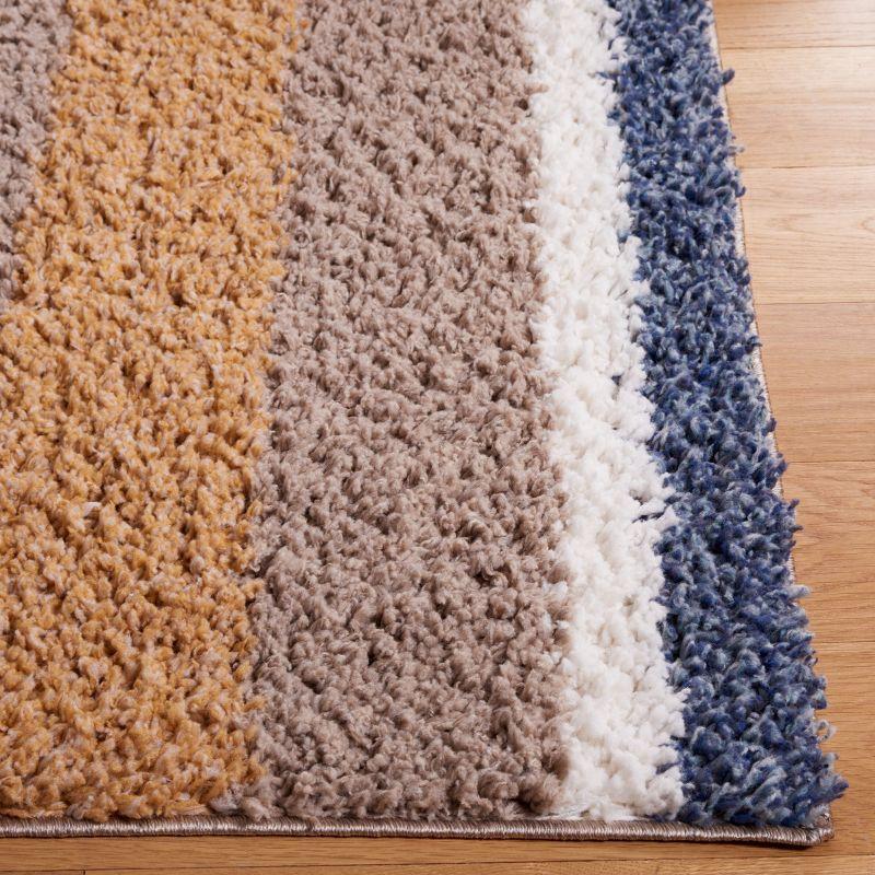 Calico Shag CLC104 Loomed Indoor Area Rug - Taupe/Ivory - 8'x10' - Safavieh