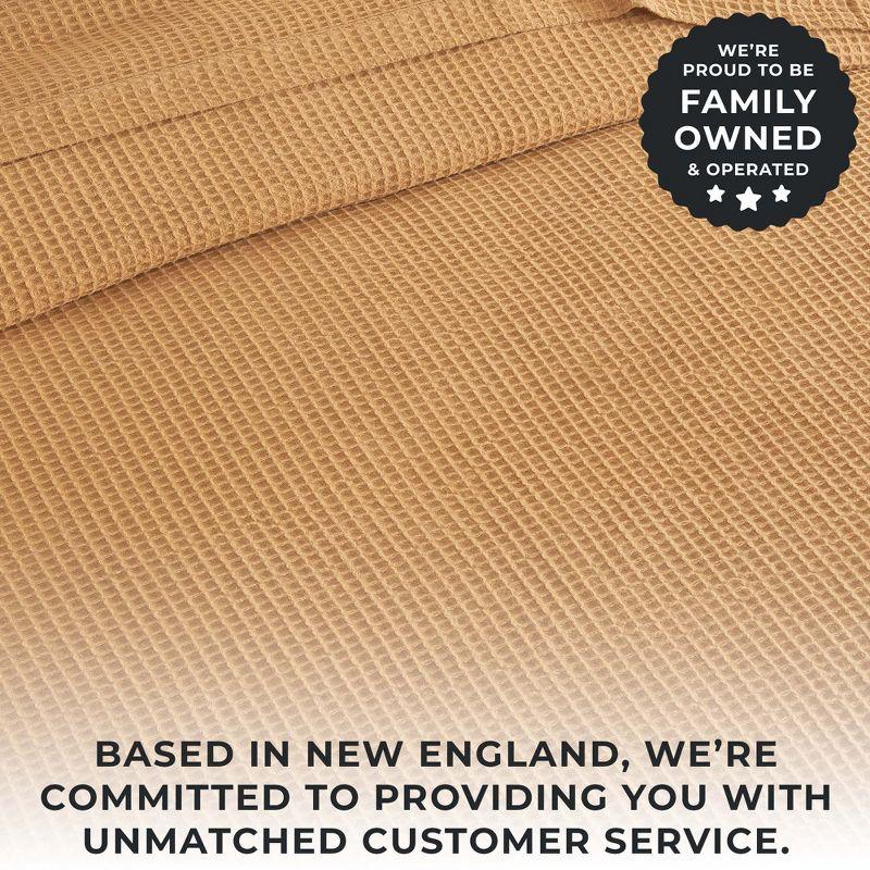 100% Cotton Waffle Weave Blanket