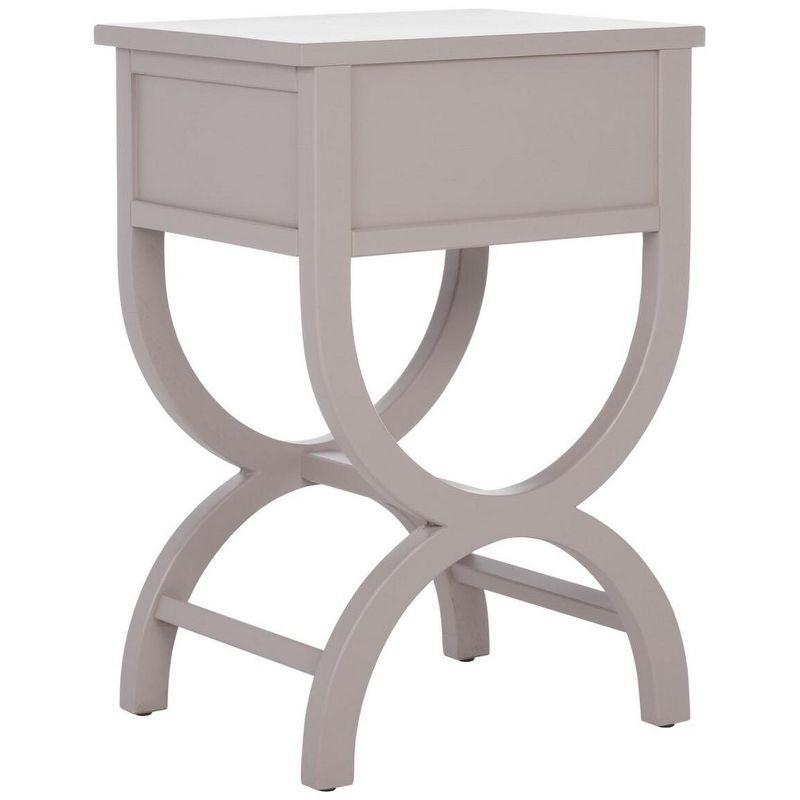 Floris End Table With Storage