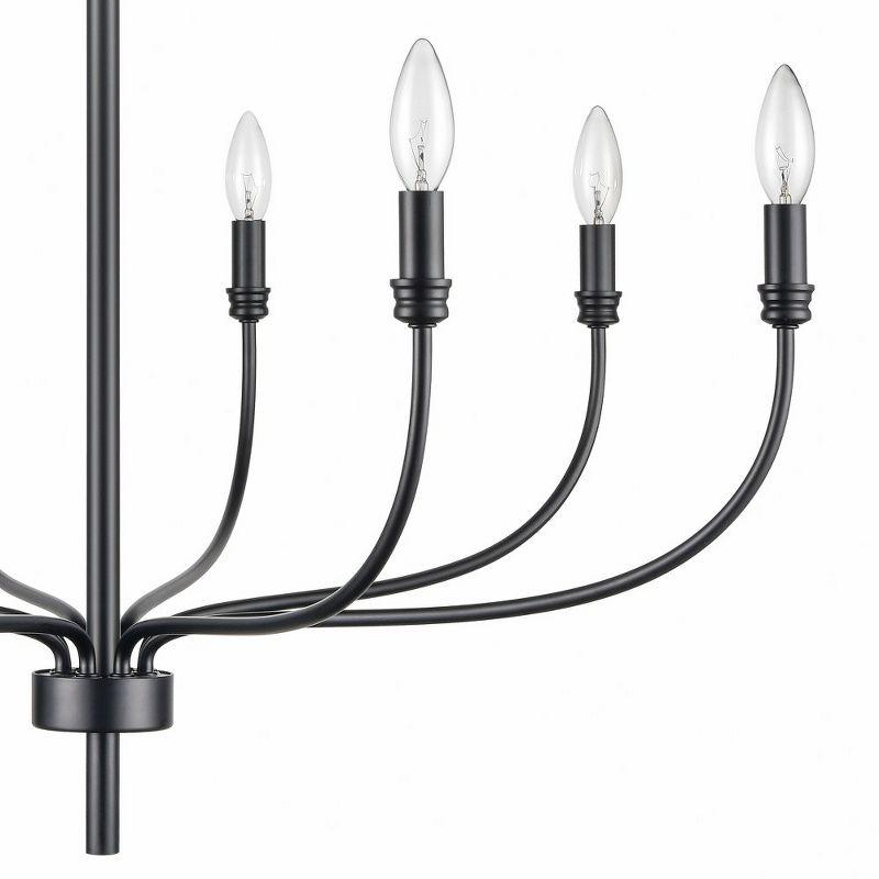 Elk Home Newland 8 - Light Chandelier in  Matte Black