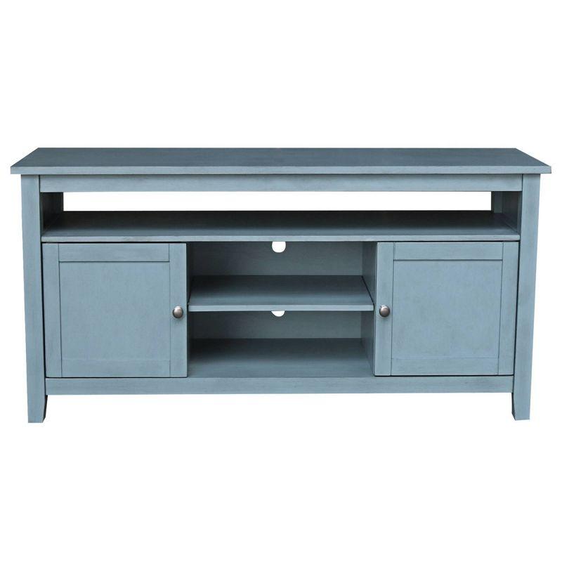 62" Entertainment TV Stand with 2 Doors - International Concepts