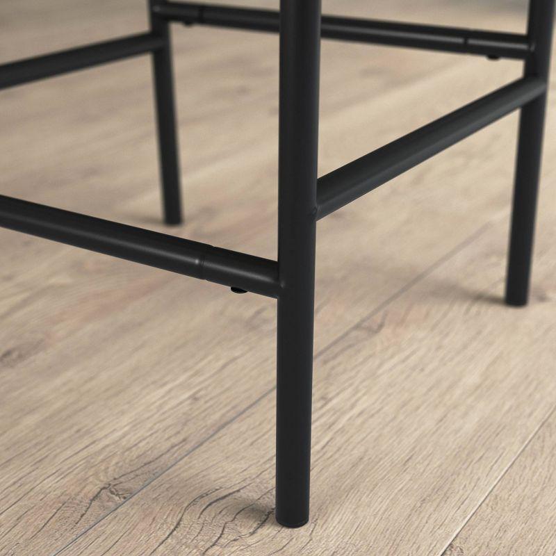 Counter Stool with Metal Frame