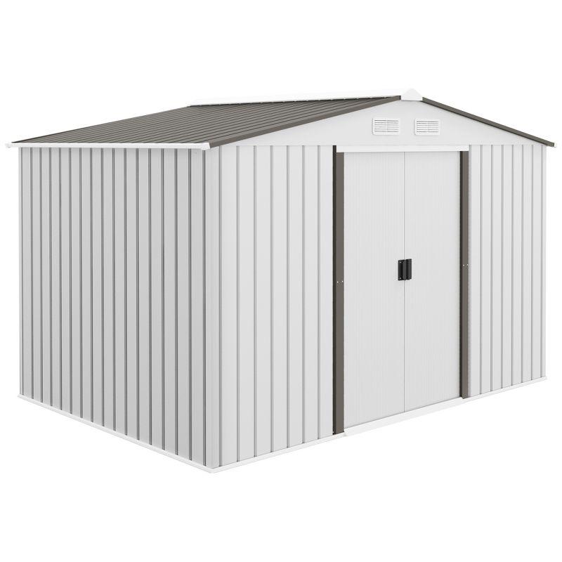Outsunny Metal Storage Shed
