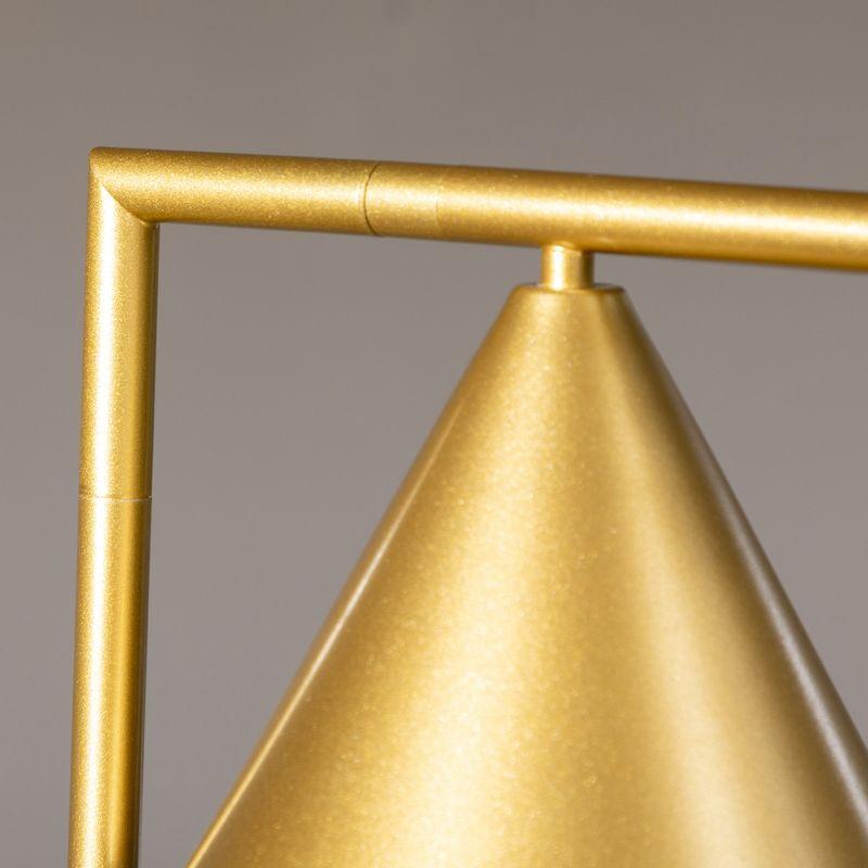 Elegant Gold Adjustable Floor Lamp with Rotatable Head