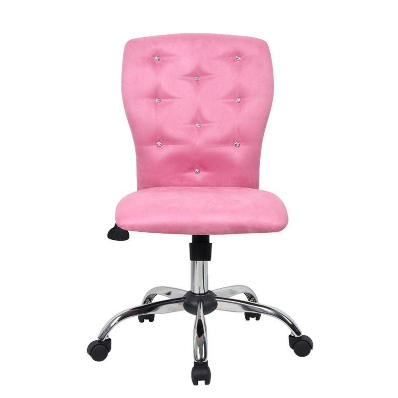 Microfiber Task Chair with Tufting - Boss Office Products