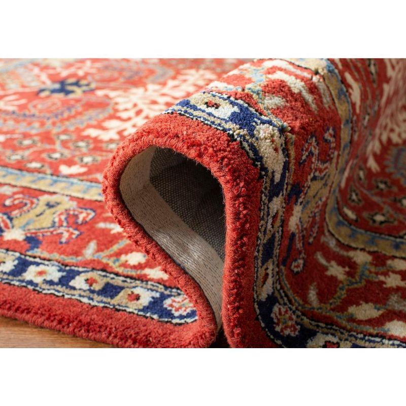 Antiquity AT64 Hand Tufted Runner Rug - Red/Multi - 2'3"x12' - Safavieh.