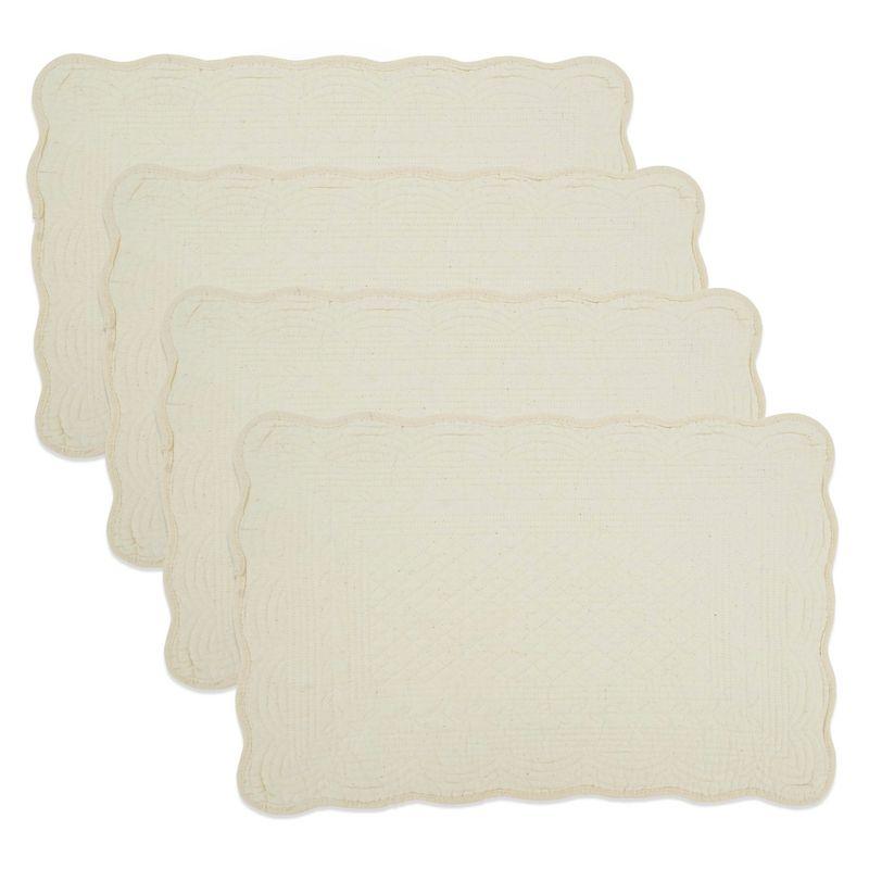 Cotton No Pattern Rectangle Placemat