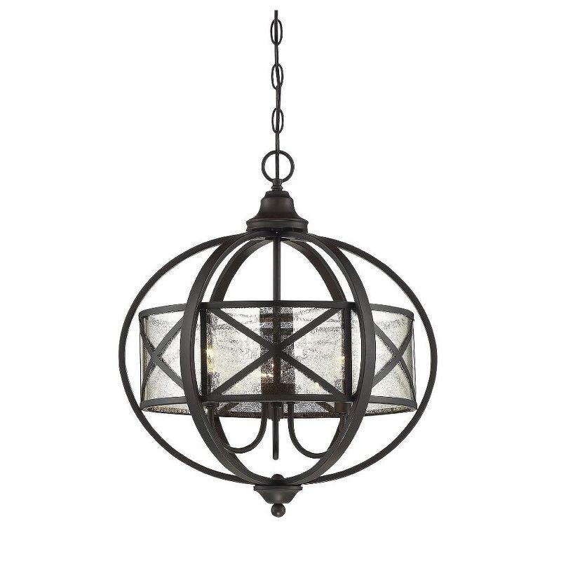 Savoy House Holland 3 - Light Pendant in  English Bronze