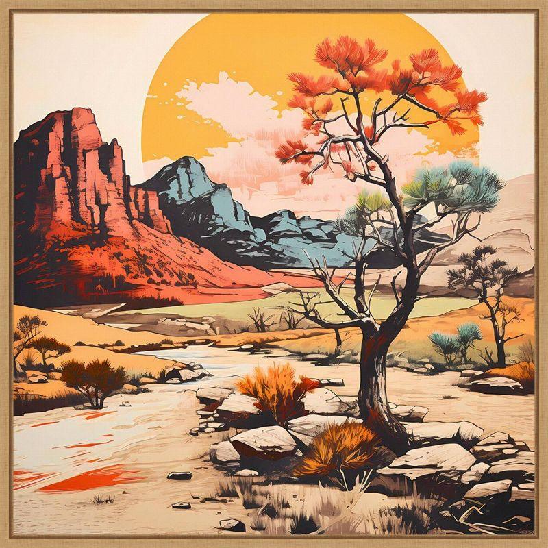 Amanti Art The Desert Path V by Walker Noble Framed Wall Art Print